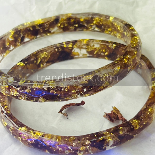 Resin flower preserve gajra